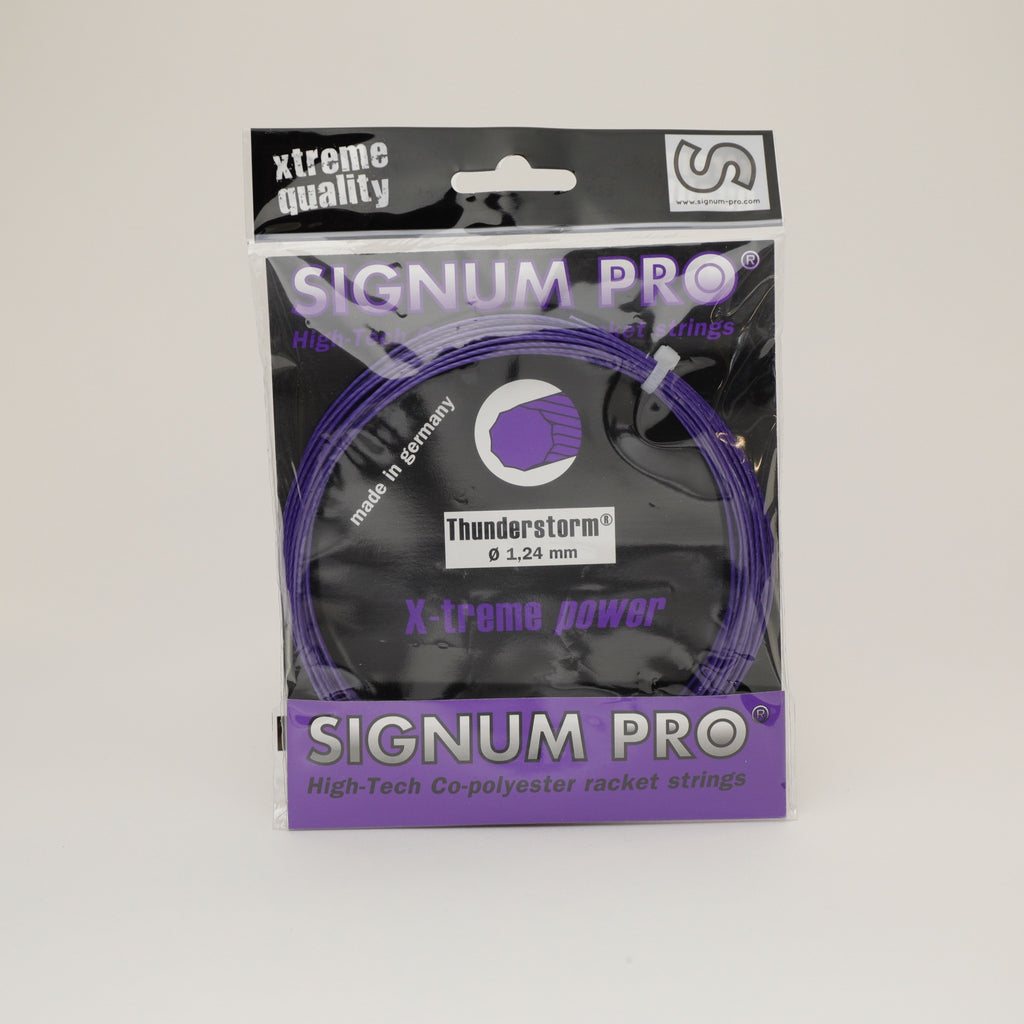 Thunderstorm 17G/1.24 String Purple – Ohio Racquet Company